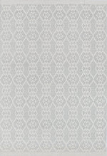 Load image into Gallery viewer, Copacabana Diamond Grey Wool Rug