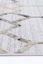 Load image into Gallery viewer, Ares Dorian Geometric Cream and Taupe Rug