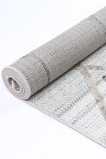 Load image into Gallery viewer, Ares Dorian Geometric Cream and Taupe Rug