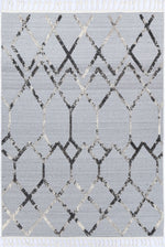 Load image into Gallery viewer, Ares Meliac Geomteric Grey and Taupe Rug