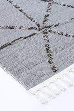 Load image into Gallery viewer, Ares Sparta Geomteric Grey and Ash Rug