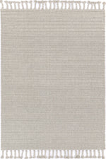 Load image into Gallery viewer, Goa Textured Wool Blend Grey Rug