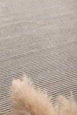 Load image into Gallery viewer, Goa Textured Wool Blend Grey Rug