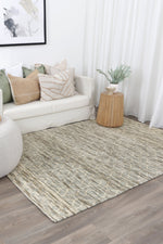 Load image into Gallery viewer, Copacabana Lattice Moss Wool Rug
