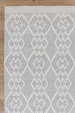 Load image into Gallery viewer, Copacabana Diamond Grey Wool Rug
