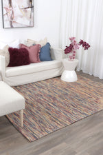 Load image into Gallery viewer, Copacabana Chevron Multi Wool Rug
