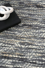 Load image into Gallery viewer, Copacabana Chevron Stone Wool Rug
