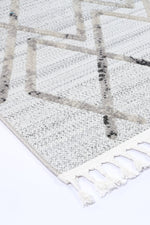 Load image into Gallery viewer, Ares Dorian Geometric Cream and Taupe Rug
