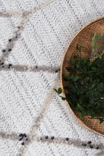 Load image into Gallery viewer, Ares Dorian Geometric Cream and Taupe Rug
