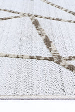 Load image into Gallery viewer, Ares Agros Geometric Cream and Beige Rug
