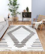 Load image into Gallery viewer, Ares Attica Diamond Stone and Grey Rug
