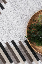 Load image into Gallery viewer, Ares Attica Diamond Stone and Grey Rug
