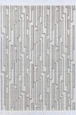 Load image into Gallery viewer, Ares Naxos Geometric Beige and Taupe Rug
