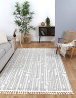 Load image into Gallery viewer, Ares Naxos Geometric Beige and Taupe Rug
