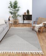 Load image into Gallery viewer, Ares Delia Overlay Ash Rug
