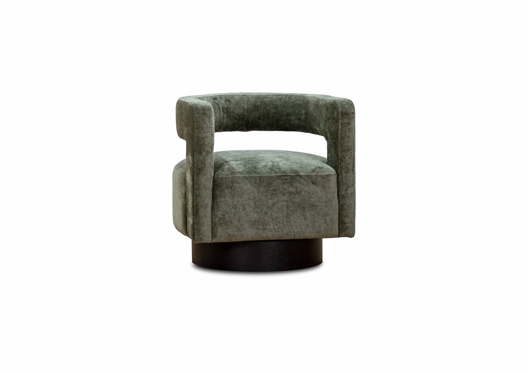 Aura Swivel Chair | Green