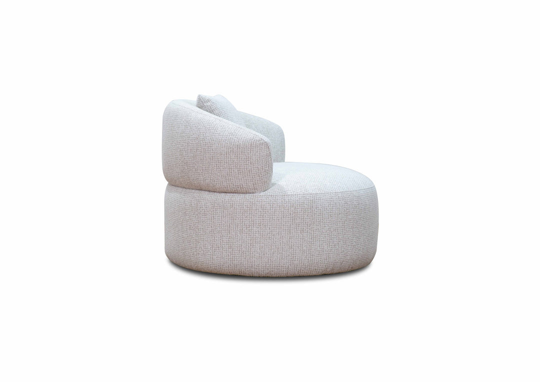 Baron Feature Swivel Chair - Beige