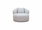 Load image into Gallery viewer, Baron Feature Swivel Chair - Beige
