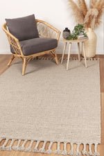 Load image into Gallery viewer, Goa Textured Wool Blend Ash Rug
