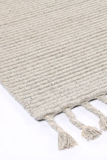 Load image into Gallery viewer, Goa Textured Wool Blend Grey Rug
