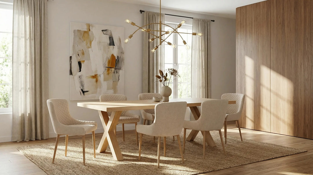 Marina Dining Table-Cross leg