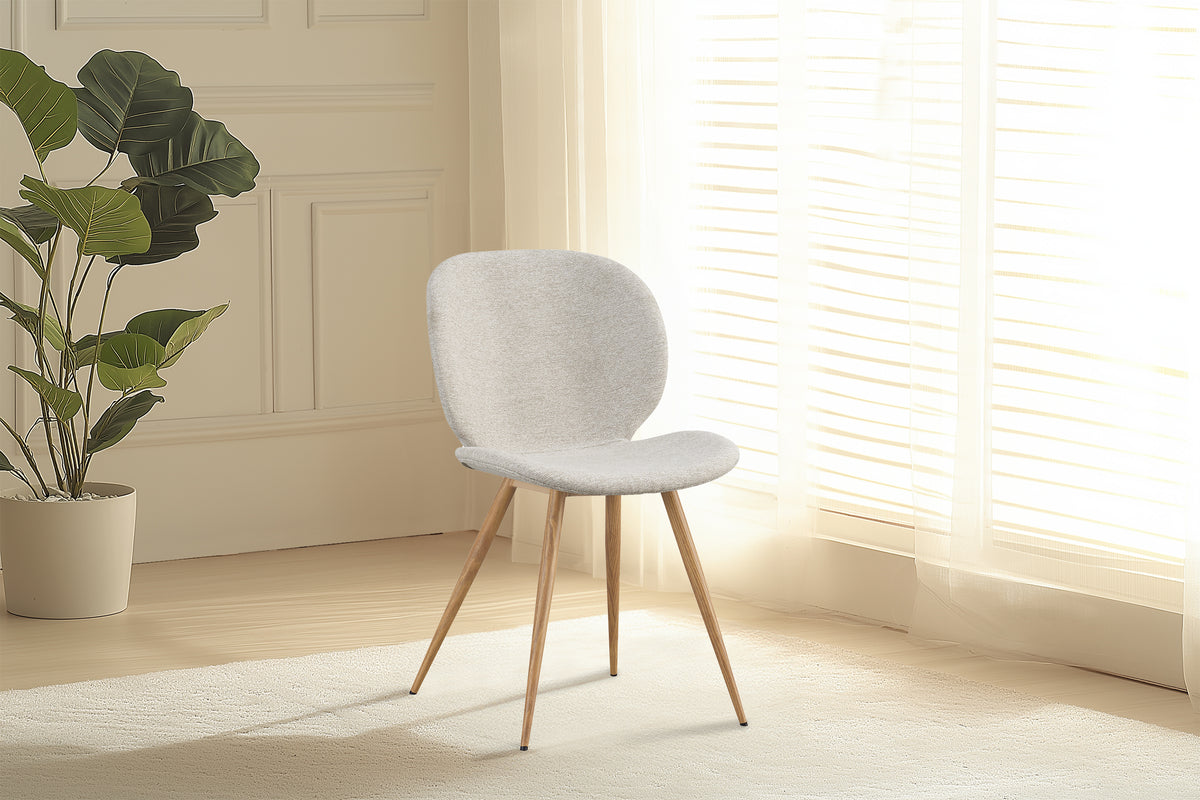 Sarah Dining Chair with Natural Legs