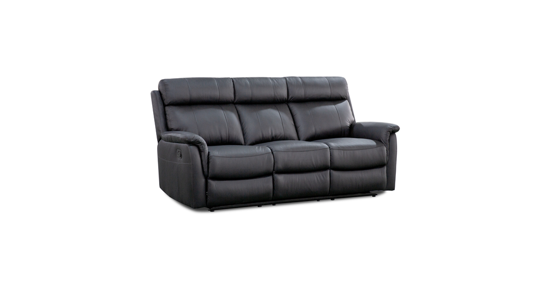 Devon Electric Recliner sofa-Black