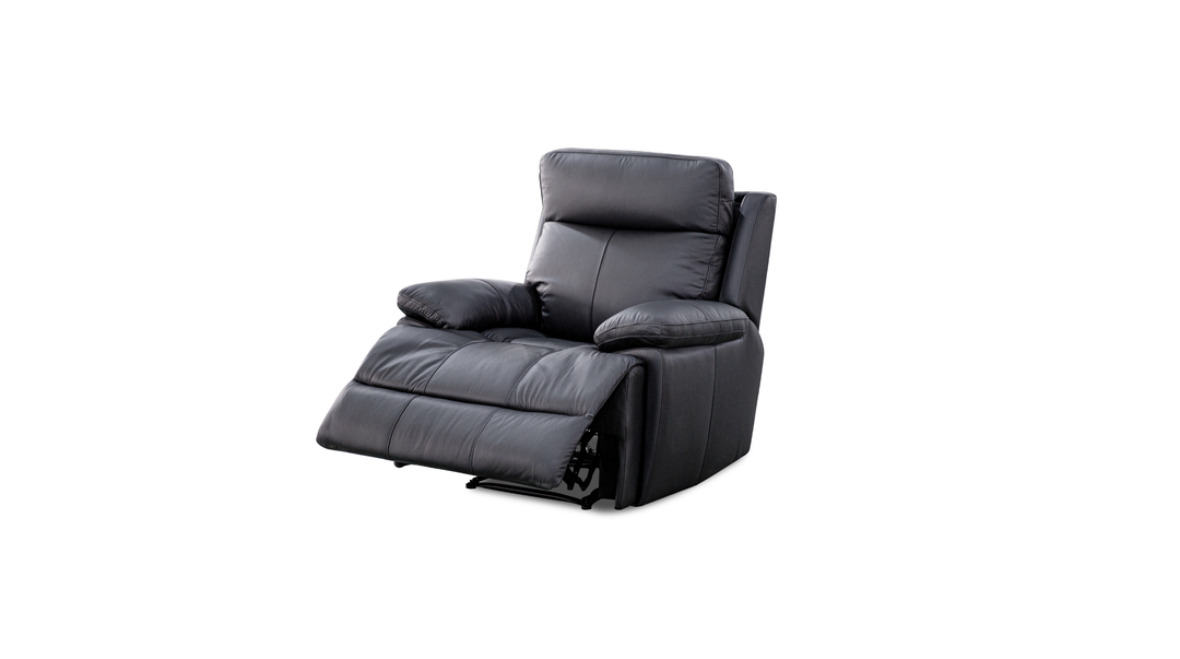 Devon Electric Recliner sofa-Black